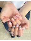マグネットジェルでぷっくり