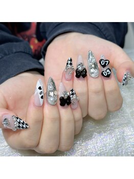 クイーンズビューティーサロン 新宿本店(Queen's beauty salon)/チップ長さ出し10本やり放題