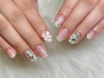 Silk by Bianca 大宮東口店【シルク バイ ビアンカ】/ワンホンネイル/10000