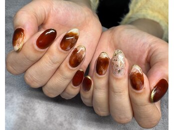 Iris Nail Salon【アイリス】アート/長さだし《岸和田/和泉府中》/Nuance nail