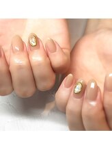 エムネイル(Ｍ)/_シンプルネイル_