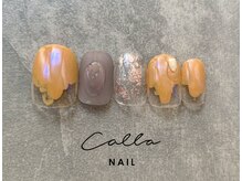 カラネイル 南森町店(calla nail)/ブルーオーロラミラー