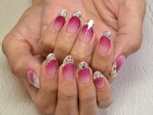 ネイルサロン プルミエール(Premiere)/グラデ＆ガラスフレンチ