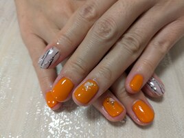 ハロウィンネイル