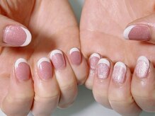 ネイル ファンシーファング(nail_fancy_fang)/フレンチネイル
