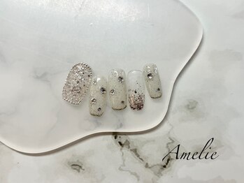 アメリ(Amelie)/ストーン/ワンカラー/きらきら