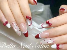 ベラーネイルサロン(Bella Nail Salon)/赤フレンチ