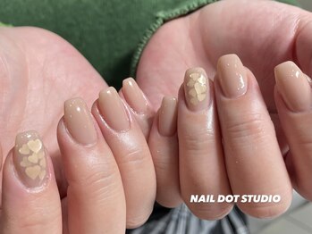 ネイルドットスタジオ 堺筋本町(NAIL DOT STUDIO)/ハートホロネイル