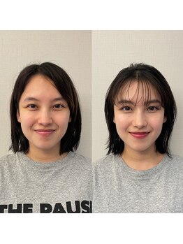 パーソナルサンフラワー(PersonalSunflower)/お客様ヘアメイク Before/After