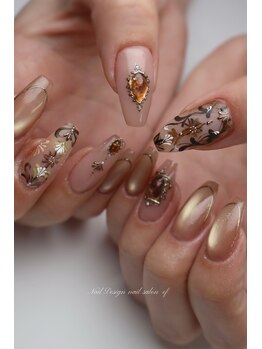 オール手描きネイル☆