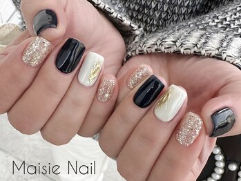 ワンカラー × ミラーアート2本