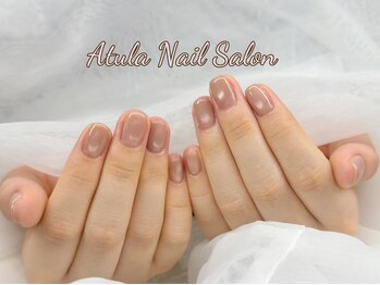 アトラ 池袋(Atula)の写真/【チップ長さ出し可能♪】卓越した技術と丁寧な施術でモチの良さも◎ため息が出るほど可愛い指先に★
