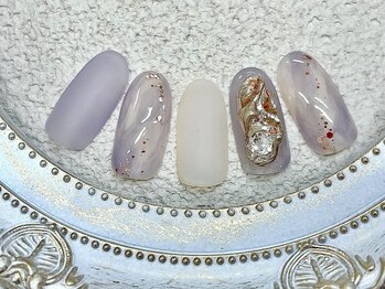 ネイルサロン ふるる 大須店/☆ミディアムネイル#328