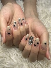 レディスペネイル ノウラ 名駅店(Redispe nail NouRa)/ハートネイル
