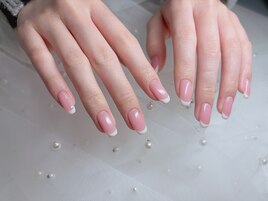 シンプルフレンチネイル♪