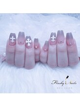 フラッシーネイルズ(Flashy Nails)/yui担当長さ出しカラグラ♪