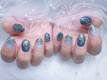 ビーネイル 新松戸(BE NAIL)/お花火デザインネイル