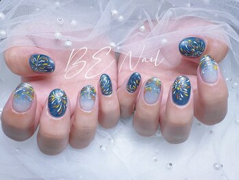 ビーネイル 新松戸(BE NAIL)/お花火デザインネイル
