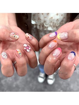 シー(SHE)/おジャ魔女どれみネイル