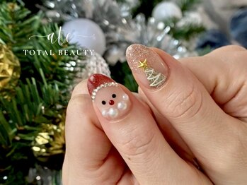 アテ(ate)/クリスマスネイル