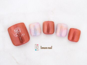 リモアネイル(limore nail)/【フット】ローズ☆