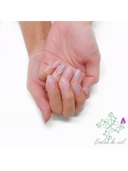 サロンドシエル(salon de ciel)/シンプルマグネットネイル