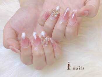 アイネイルズ 四条河原町店(I-nails)/バタフライチーク￥11500