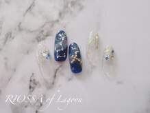 リオッサ オブ ラグーン(RIOSSA of Lagoon)/星座×キラキラネイル