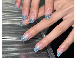 フラッシュグリッターグラデ
