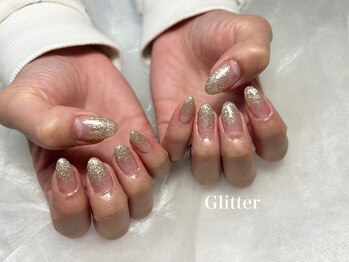 ネイルモア 藤が丘店(nail mor.)/ホログラムラメ