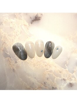 アダジオ(Adagio)/大理石ネイル