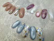 ネイルキューブ イオンスタイル奈良店の雰囲気（選べるデザイン多数★爪に優しい「ノンサンディングジェル」導入）