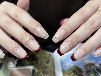 プリュネ(Prune)の写真/【オフ無料！】ネイルをしたことがない方も大歓迎◎落ち着いた空間で一人一人に合わせたご提案を提供♪