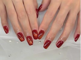 マグネットネイル/うるちゅる/赤