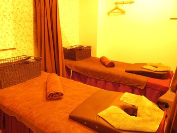 癒のハウス/ペア室の様子