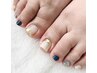 【フットネイル☆お好きなデザイン¥7700】贅沢な水素水バス+ケア+オフ無料