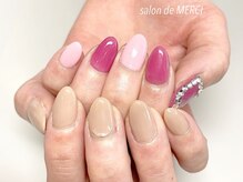 サロン ド メルシー(Salon de MERCI)/ワンカラアシンメトリー☆