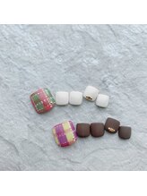 ネイルサロン ブリオン(Nail Salon Bullion)/マドラスチェックネイル