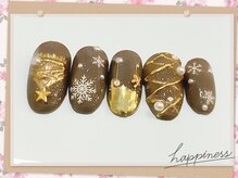 ブリリアント/クリスマスネイル