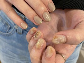 大人ベージュニュアンス
