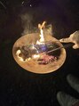 アイラッシュアンドネイル専門店 クラル 茅ヶ崎店(CURAR) キャンプはやっぱり焚き火！冬のキャンプは星も最高に綺麗！