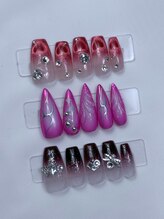 ホランイネイル(HORANGI NAIL)/2月デザイン定額B