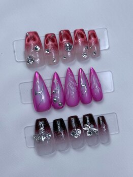 ホランイネイル(HORANGI NAIL)/2月デザイン定額B