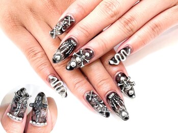 ネイルコレクション ピンク(Nail Collection Pink)/長さ出しジェル放題☆ゴシック