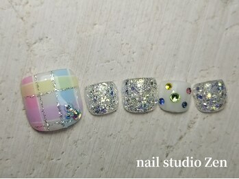 アイラッシュ アンド ネイルスタジオ ゼン(Zen)/フット定額デザインコース