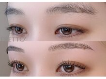 エレット 茗荷谷店(ERETTO)の雰囲気（大人気の眉×まつぱのセットメニュー☆メンズ眉WAXも大歓迎♪）