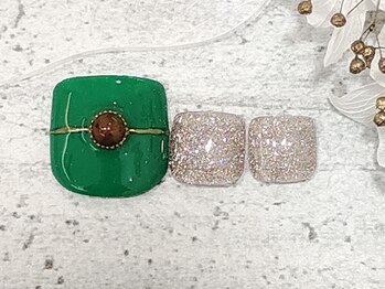 ヘルシーネイルサロン マリアール オーロラタウン店/フットジェル定額スタンダード