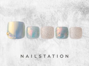ネイルステーション アトレ四谷店(NAIL STATION)/うるキラネイル／パラジェル