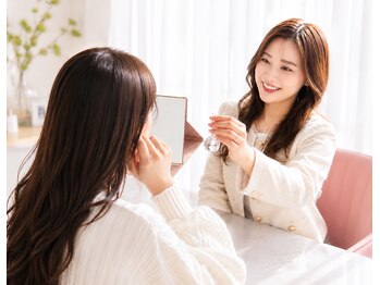ビューティー アンド トーナリティ(Beauty N Tonality)の写真/パーソナルカラー診断で【自分史上最高◇極上肌】色白肌&小顔に★黄ぐすみやクマでお悩みの方必見！