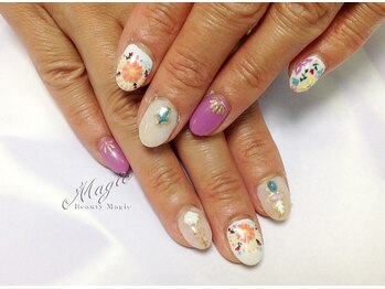 ネイルサロン ビューティーマジック 川口店/ ボタニカルネイル